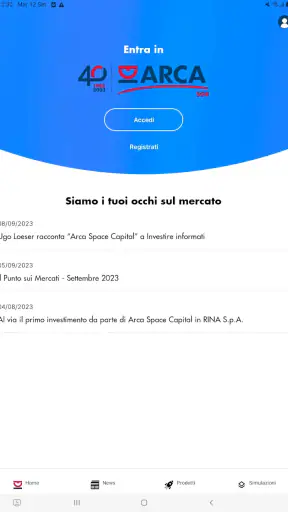 Arca Fondi screenshot