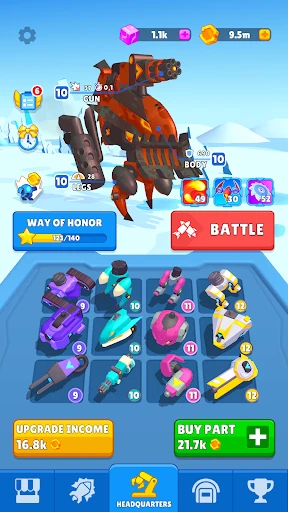 Armored Robots: Mech Battle screenshot