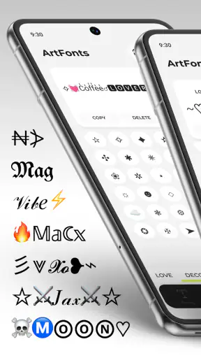 ArtFonts: Testo Elegante screenshot