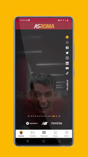 AS Roma Mobile 2.0.0 screenshot