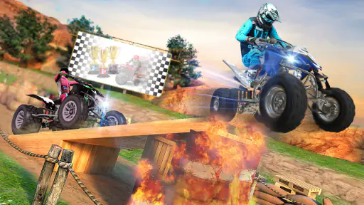 atv quad da corsa fuoristrada screenshot