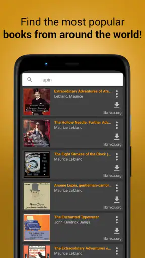 Audiolibri screenshot