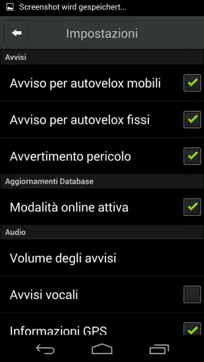 Autovelox Italia - CamSam screenshot
