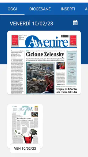 Avvenire screenshot