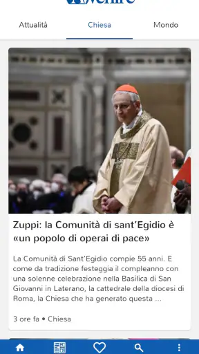 Avvenire screenshot
