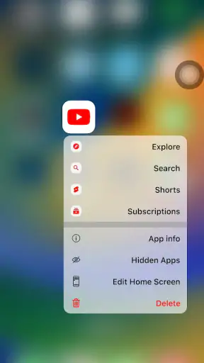 Avvio iOS 17 screenshot