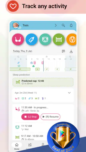 Baby Daybook - Diario neonato screenshot