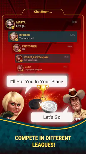 Backgammon Online screenshot