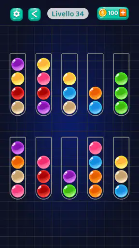 Ball Sortpuz - Puzzle a colori screenshot