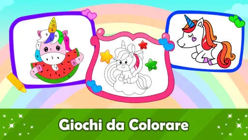 Bambini Giochi con Unicorni screenshot