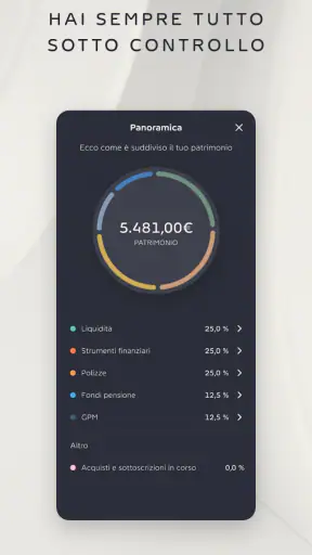 Banca Widiba screenshot