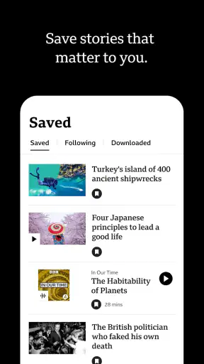 BBC: World News & Stories screenshot