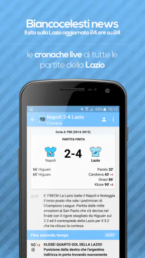 Biancocelesti News - Lazio screenshot