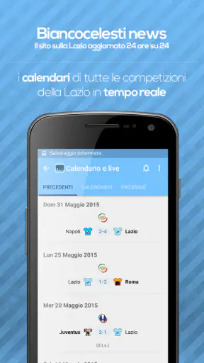 Biancocelesti News - Lazio screenshot