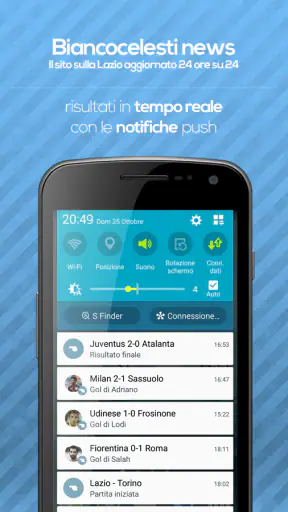 Biancocelesti News - Lazio screenshot