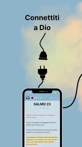 Bibbia audio in italiano screenshot