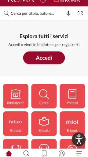 BiblioRoma screenshot
