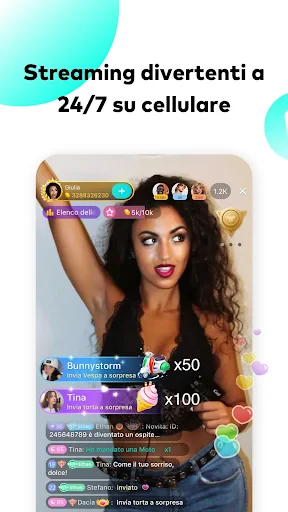 Bigo Live-Streaming, Live Chat screenshot