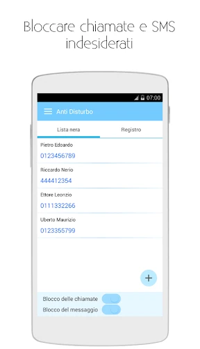Blocco Chiamate e Blocco SMS screenshot