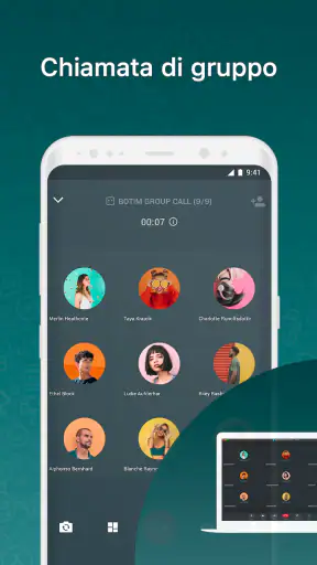 BOTIM - videochiamate e chat screenshot