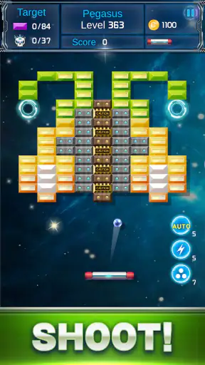 Brick Breaker : Space Outlaw screenshot