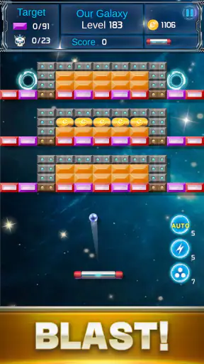 Brick Breaker : Space Outlaw screenshot