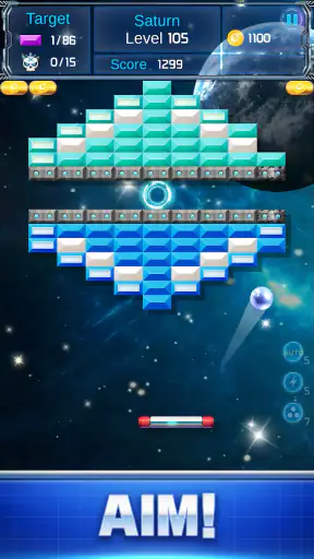 Brick Breaker : Space Outlaw screenshot