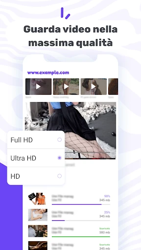 Browser proxy screenshot