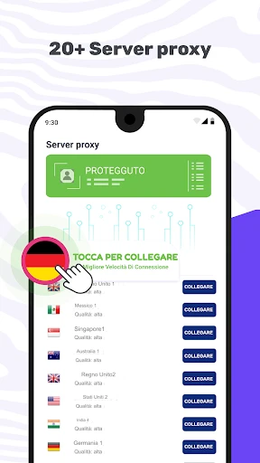 Browser proxy screenshot