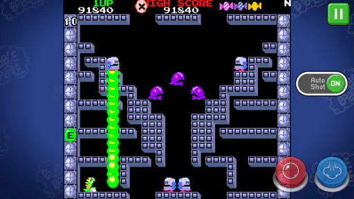 BUBBLE BOBBLE classic screenshot
