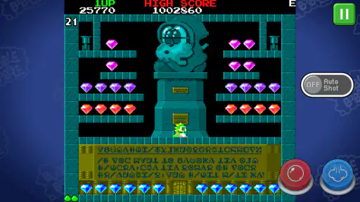 BUBBLE BOBBLE classic screenshot