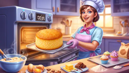 Cake Maker Fun Cooking Games screenshot