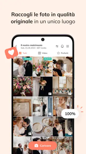 celebrate: condividi le foto screenshot
