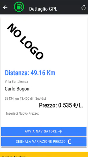 Cerca Gas Auto screenshot