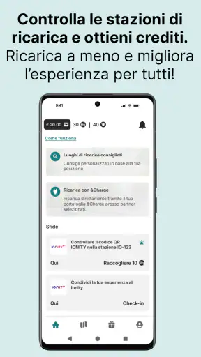 &Charge - Tariffa e raccolta screenshot