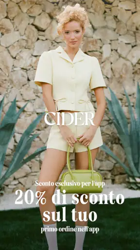CIDER - Abbigliamento e Moda screenshot