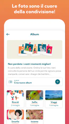 Circle in family screenshot