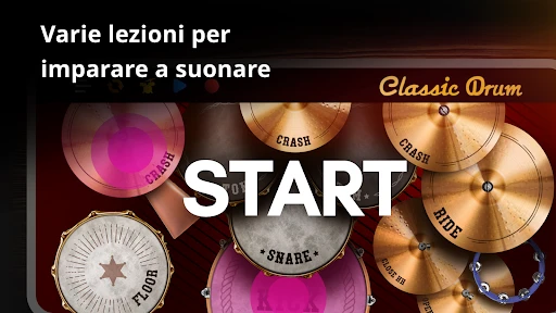 Classic Drum: batteria screenshot