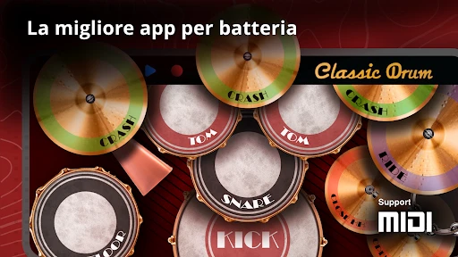 Classic Drum: batteria screenshot