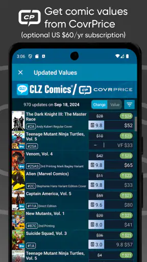 CLZ Comics - cataloga fumetti screenshot