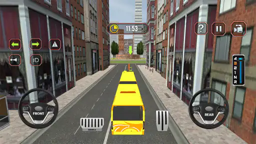 Coach Bus Train Driving Games screenshot