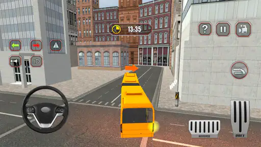 Coach Bus Train Driving Games screenshot