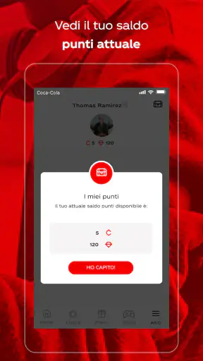 Coca-Cola: Gioca e vinci premi screenshot