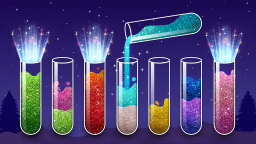 Color Water Sort Wooden Puzzle screenshot