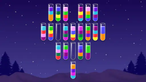 Color Water Sort Wooden Puzzle screenshot
