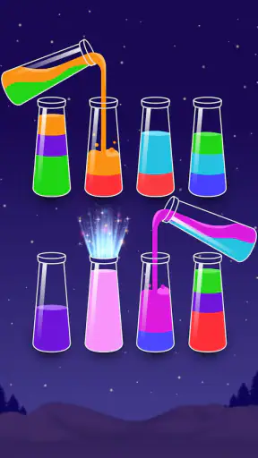 Color Water Sort Wooden Puzzle screenshot