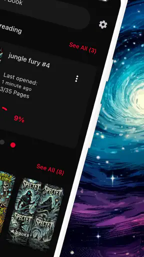 ComiQuest - Lettore di Fumetti screenshot