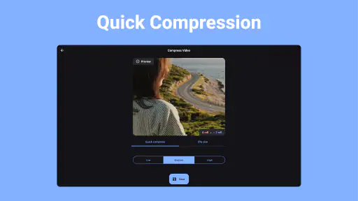 Compressore Video screenshot