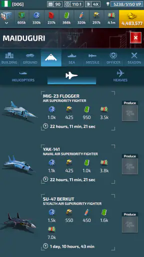 Conflict of Nations: WW3 gioco screenshot