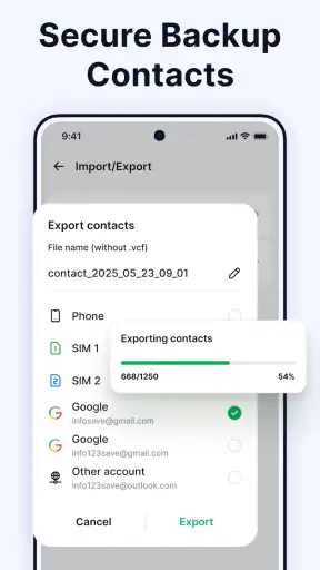 Contacts - Calls, Phone Dialer screenshot